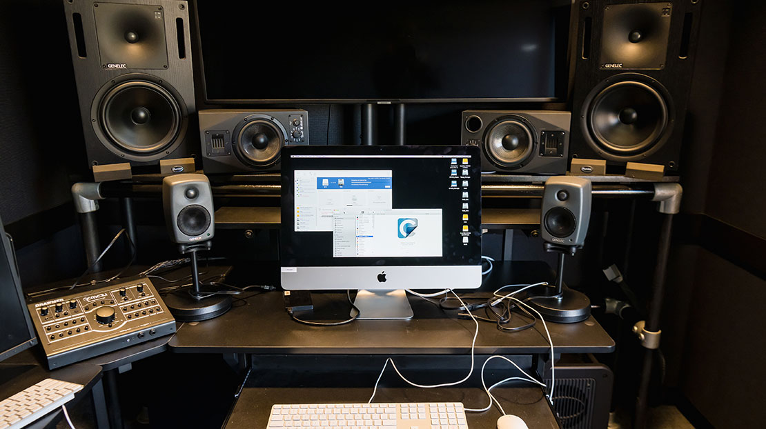 audio production work station