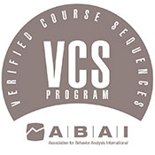Association for Behavior Analysis International (ABAI) Verified Course Sequences (VCS) Program logo