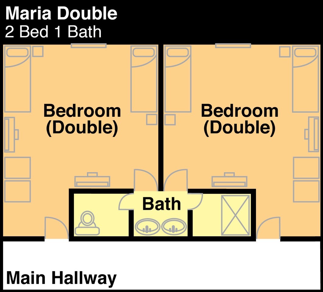 maria hall floor plan