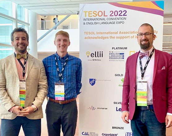 TESOL Professors at annual global conference